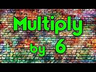 Video thumbnail for Multiply by 6 | Learn Multiplication | Multiply By Music | Jack Hartmann