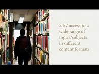 Video thumbnail for How to access the library databases