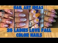 Video thumbnail for 💅 25 AMAZING Fall Nail Art Designs! 🍂✨ | Fall Nail Inspiration