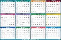 Video thumbnail for Yearly Wall Calendar 2025-2026 - Large Yearly Calendar, Jul 2025 - Jun 2026, 38.2" x 25.2" (Open), 2025-2026 Full Year Paper Calendar large with Notes, Thicker Paper – Multi