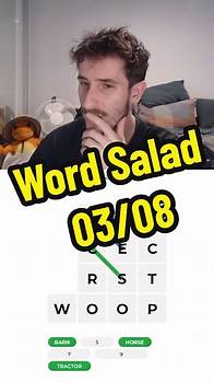 Video thumbnail for Word Salad: A Fun and Challenging Word Game for Gamers