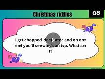 Video thumbnail for "Christmas Riddle Challenge: 20 Brain Teasers" || "Holiday Puzzle Party"