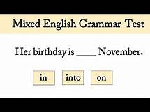 Video thumbnail for 70+ Grammar Quiz। Mixed English Grammar Test