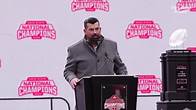 Video thumbnail for Ryan Day gives thanks for National Championship run