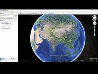 Video thumbnail for Export and Import kml / kmz file from GOOGLE EARTH PRO