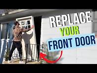 Video thumbnail for DIY Front Door Replacement (How to Replace a Front Door Step-by-Step)