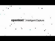 Video thumbnail for OpenText Intelligent Capture (Formerly Captiva) Overview