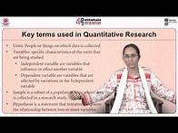 Video thumbnail for Quantitative Research Methods