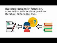 Video thumbnail for What is Empirical Research?