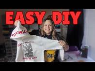 Video thumbnail for HOW TO: Make a Custom Hoodie with Cricut | Full Beginner Guide