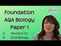 Video thumbnail for Foundation | AQA Biology Paper 1 | Exam Revision