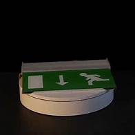 Video thumbnail for Double-side LED Emergency Exit Sign