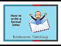 Video thumbnail for Functional Skills level 1 - How to write a letter.