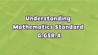 Video thumbnail for Geometry Geometry | Understanding Geometry: Concepts & Connections Standard G.GSR.4