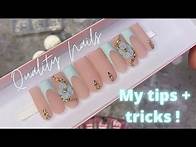 Video thumbnail for Press on nails for beginners | How to make press on nails IN DEPTH | Press on nails business |