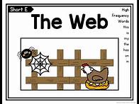 Video thumbnail for Short E Decodable Reader: "The Web" (Short E Book/Short E Story)