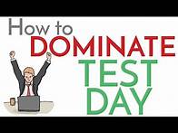 Video thumbnail for 5 Test Day Secrets to Boost Your Score (MCAT, USMLE)