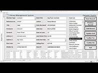 Video thumbnail for How to Create a Library Management System in MS Access - Full Tutorial