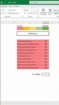 Video thumbnail for Colorful Task List in Excel Using Checkboxes for Project Management #exceltutorial