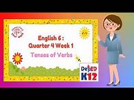 Video thumbnail for Grade 6 Quarter 4 Week 1 | Tenses of Verbs