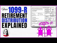 Video thumbnail for Tax Form 1099-R Explained || Taxable Retirement Distributions or Not?