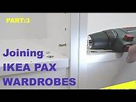 Video thumbnail for How to join Ikea Pax wardrobes together