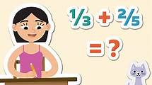 Video thumbnail for KS2 Maths - How to add and subtract fractions - BBC Bitesize