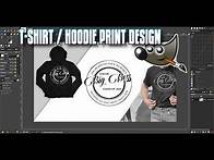 Video thumbnail for Gimp Tutorial: How to design your hoodie or t shirt in Gimp