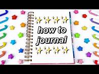 Video thumbnail for HOW TO START JOURNALING✨ journaling for beginners! (the best way to journal in 2023)