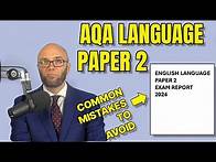 Video thumbnail for Biggest AQA Paper 2 Mistakes In 2024