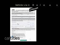 Video thumbnail for Vehicle lien release document instructions