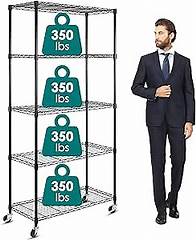 Video thumbnail for WDT 5-Shelf Shelving Units on Wheels Casters, Adjustable Heavy Duty Metal Shelf Wire Storage Rack for Home Office Garage Kitchen Bathroom Organization(16”Wx36”Dx75”H), Black