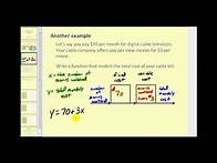 Video thumbnail for Introduction to Functions - Part 1