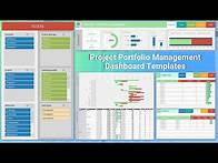 Video thumbnail for Project Portfolio Management Dashboard Templates