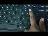 Video thumbnail for How to type an or em dash on a PC or Laptop | Type Dash Mark with your keyboard