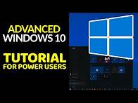 Video thumbnail for Advanced Windows 10 Tutorial For Power Users