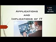 Video thumbnail for Application and Implications of Information Technology