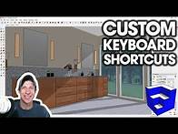 Video thumbnail for CUSTOM Keyboard Shortcuts in SketchUp
