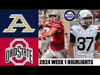 Video thumbnail for #2 Ohio State vs Akron | Full Game Highlights | 2024 College Football Highlights