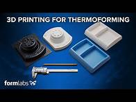 Video thumbnail for Thermoforming With 3D Printed Molds | Prototyping, Custom Parts, or Small Batch Production