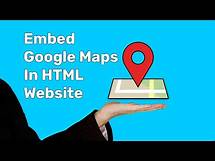 Video thumbnail for How To Embed Google Maps In HTML Website