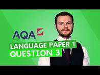 Video thumbnail for Question 3 | AQA's Language Paper 1