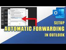 Video thumbnail for Outlook - How to Setup AUTOMATIC FORWARDING (for Specific or All Emails)