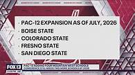 Video thumbnail for Pac-12 expansion to add 4 teams by 2026