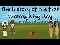 Video thumbnail for The History of The First Thanksgiving Day