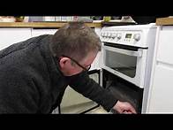 Video thumbnail for How to fix an oven door that won't close properly, Hotpoint Ultima gas cooker
