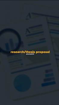 Video thumbnail for Research Proposal Defense PPT Tips and Template