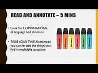 Video thumbnail for Edexcel GCSE English Language (Paper 2) - Timing, Revising and How to Handle Q3