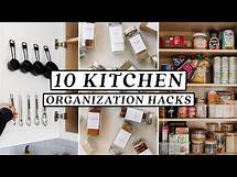 Video thumbnail for 10 SMALL KITCHEN ORGANIZATION HACKS & DIY Ideas 🍳 Easy & Budget Friendly!