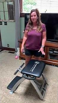 Video thumbnail for Folding up the Pilates Pro Chair for storage